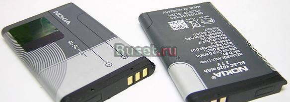 Аккумулятор оригинальный Nokia BL-5C Москва