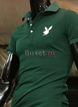 Поло зелёное   Playboy Москва