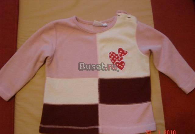 Кофточка из тонкого флиса рост до 100 см Санкт-Петербург