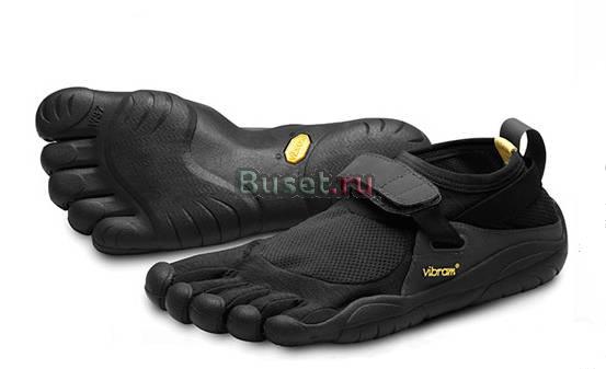 Vibram Fivefingers KSO 41 чёрные с пальцами Москва