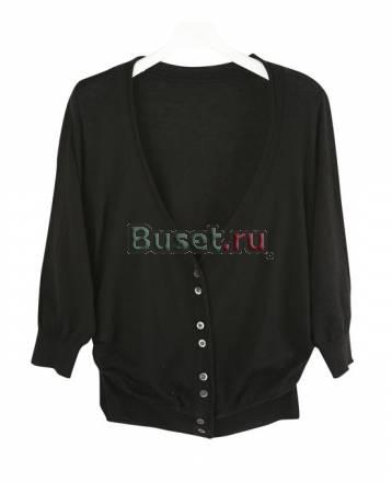 Новая черная кофта кардиган р-р 42-46 Корея Москва
