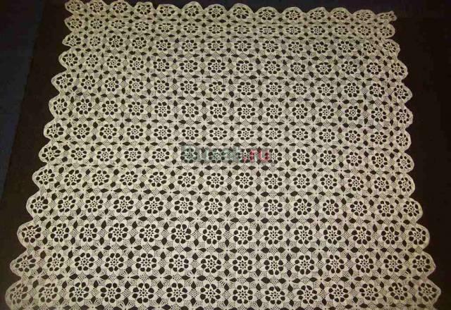 Скатерть кружево 50-е годы ( 63-11 ) Москва