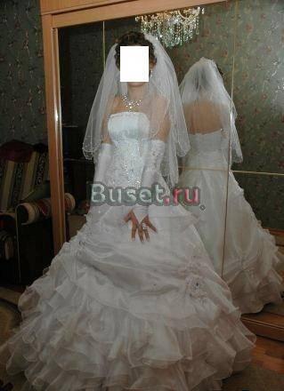 Свадебное платье со стразами Санкт-Петербург
