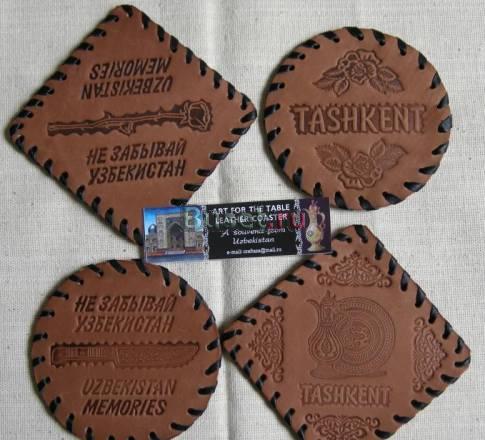 Кожаный подстаканник (бирдекель) ручной работы Москва