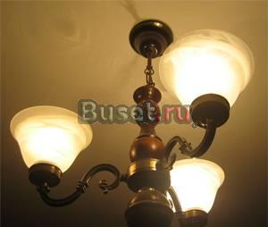 Люстра(дерево+метал под бронзу) Москва