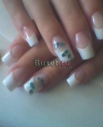 Наращивание ногтей гелем на формах и на типсах Уфа