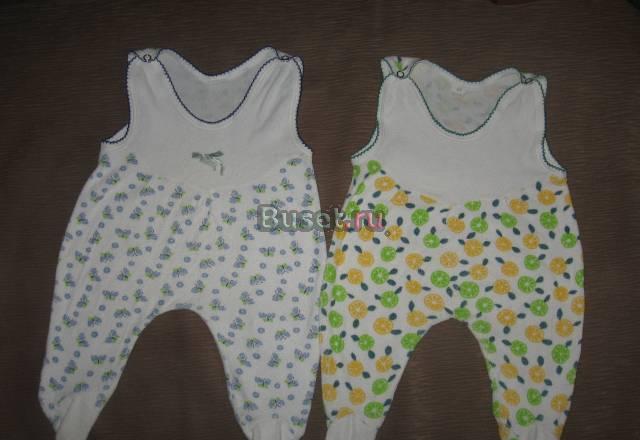 Ползуны махровые 2 пары Санкт-Петербург