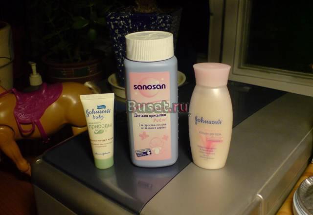 Присыпка Sanosan + подарочки Москва