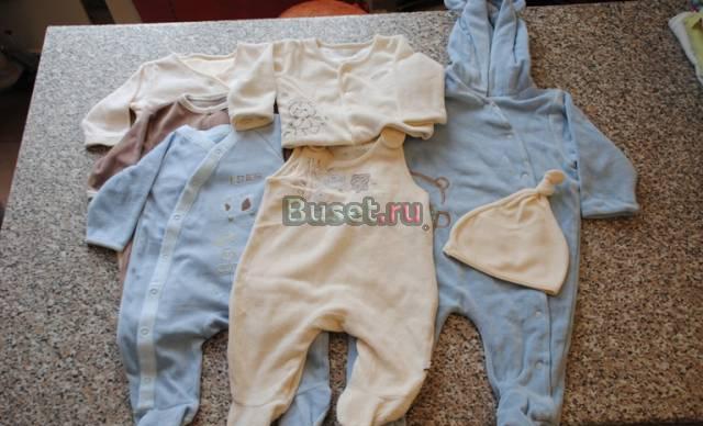 Одежда пакетом для ребенка 0-6 мес. mothercare Москва