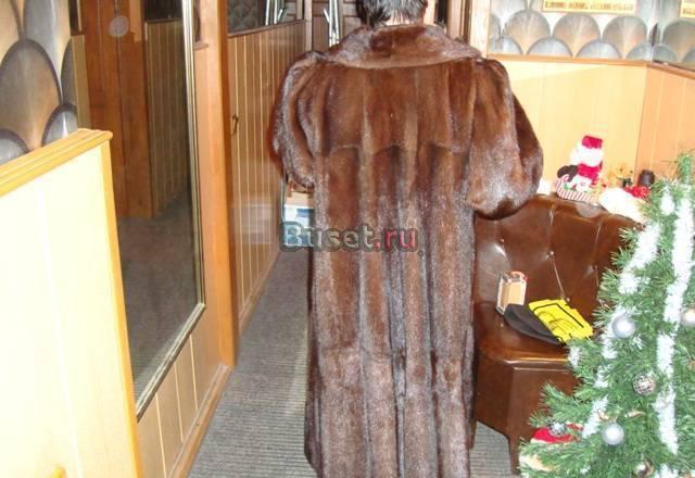 Шуба Норковая из цельных пластин (60-70 размер) Москва