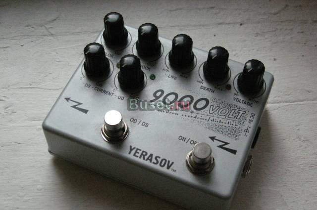 Педаль distortion/overdrive Yerasov 9000Volt Санкт-Петербург