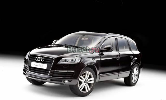 Audi Q7 (black-red metallic) Kyosho 1/18 Москва