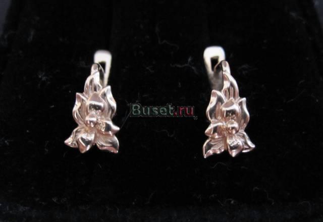 Женские золотые серьги Санкт-Петербург