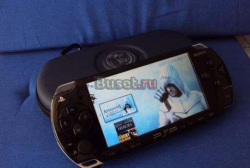 Прошитая PSP Slim (недорого) торг Москва