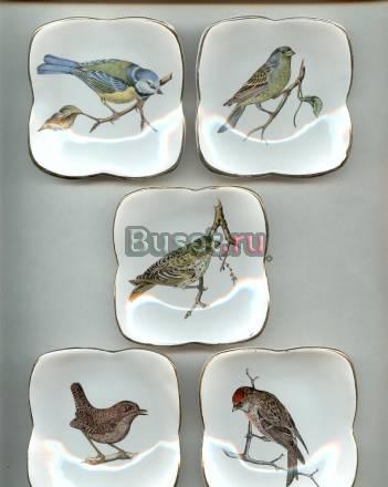 Декоративные тарелочки с птицами  Израиль Самара