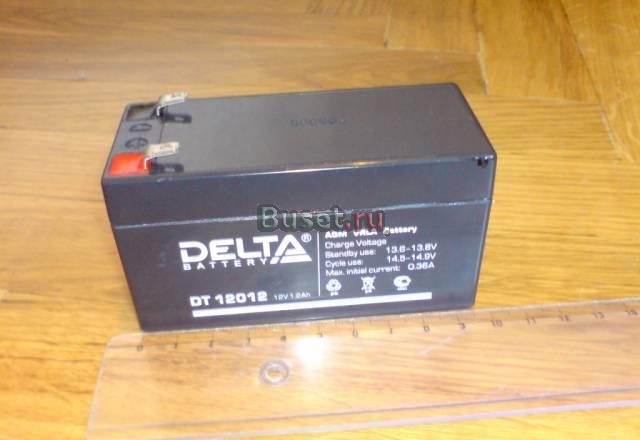 Delta DT 12012 батареи Москва