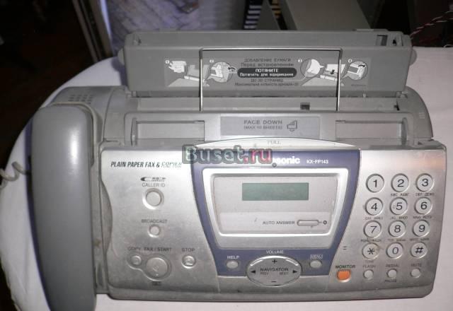 Факс panasonic KX-FP143 Москва