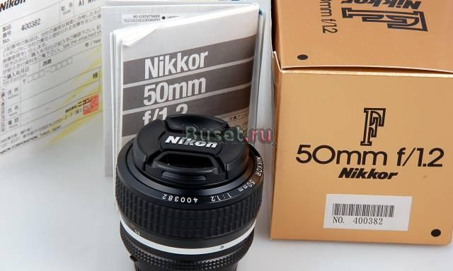 Nikon Ai-S 50/1.2 новый Санкт-Петербург