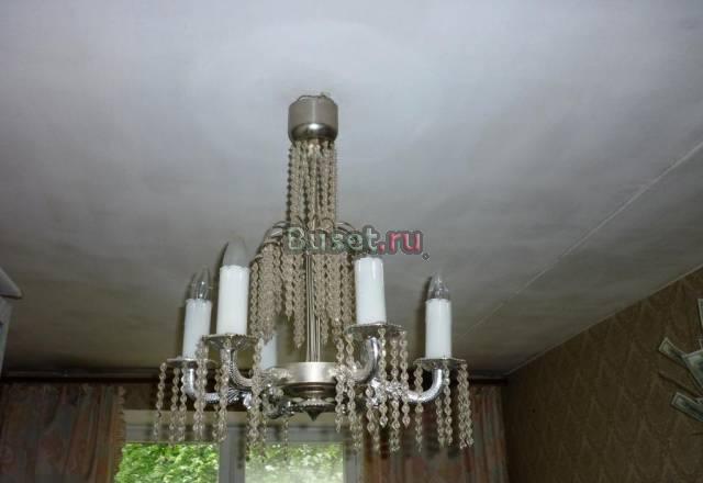 Люстра 6-ти рожковая вместе с лампами Москва