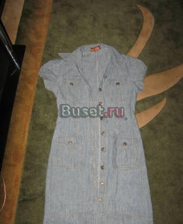 Платье джинсовое + подарок Москва