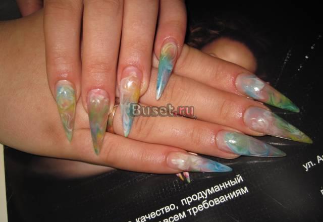 Наращивание ногтей в Краснодаре 800 рублей район к Краснодар