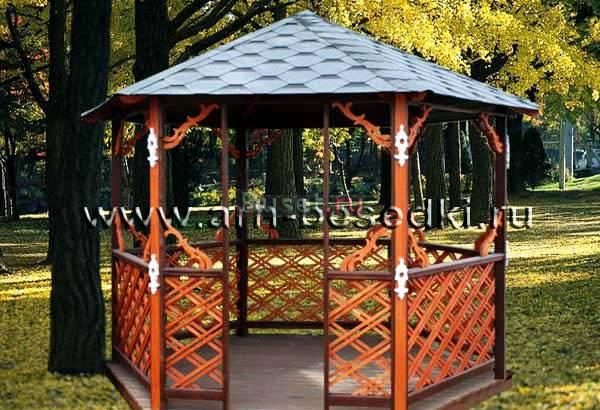 Беседки, мостики, колодцы, навесы, забор Москва