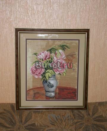 Картина вышитая крестиком Великий Новгород