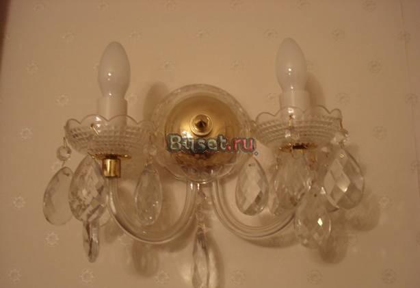 Бра настенные двухрожковые Москва