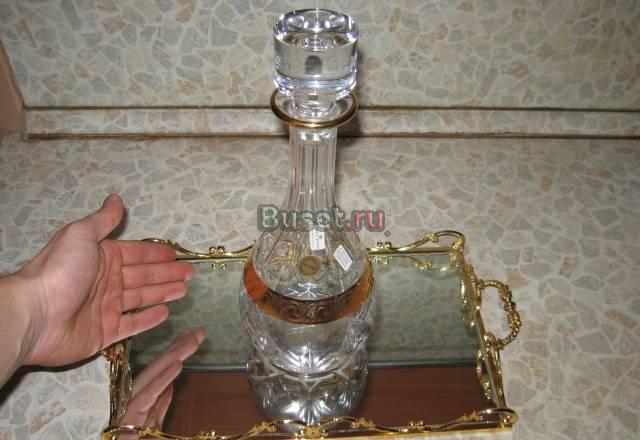 Precious хрусталь обрамлённый золотом Москва