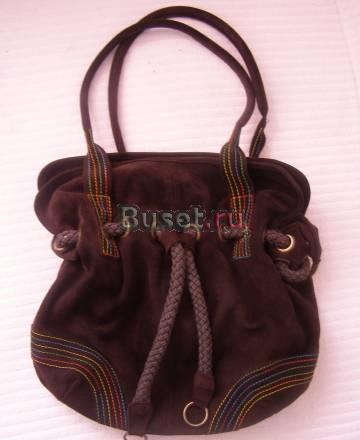 Стильная сумка из натуральной замши Санкт-Петербург