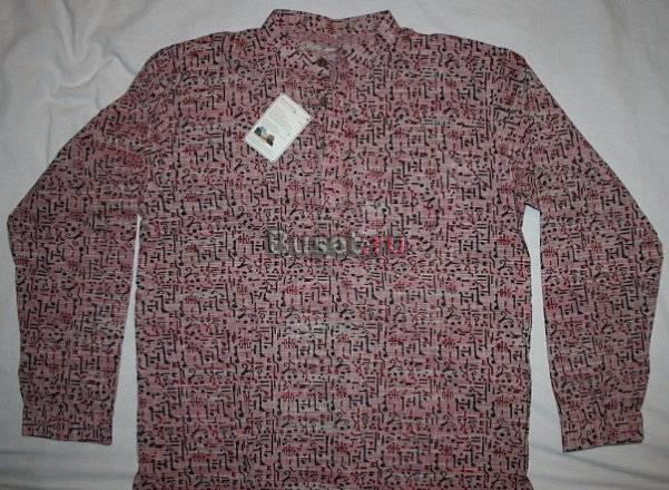 Рубашка хлопок с шелком Москва