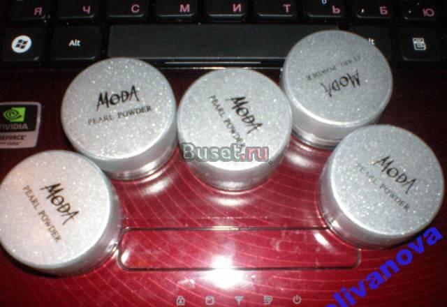 Тени moda pearl powder 4g Москва