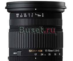 Sigma AF 17-70 mm F/2.8-4.5 ASP IF DC для canon Москва