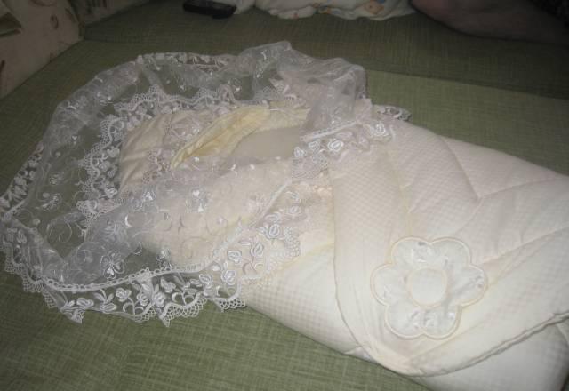 Конверт на выписку (на овчине) Москва