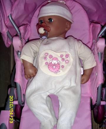 Интерактивная кукла  baby annabell +соска Москва