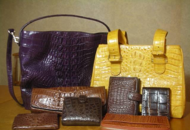 Изделия из крокодиловой кожи Москва