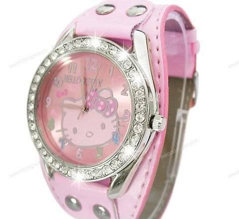 Часы Hello Kitty детские женские розовые Санкт-Петербург