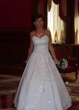 Свадебное платье со стразами Санкт-Петербург