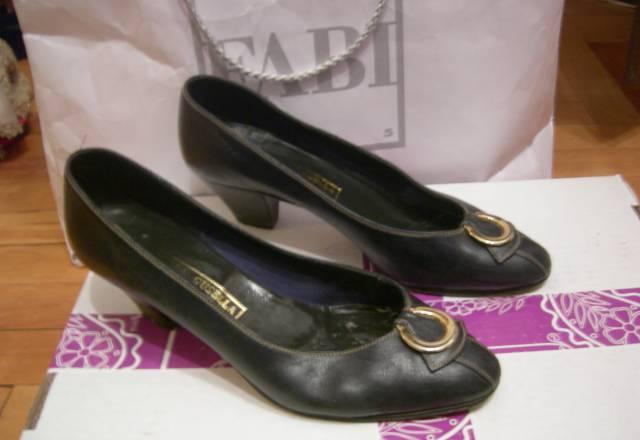 Туфли на маленьком каблучке Италия ручная работа Москва