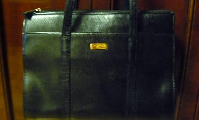 Сумка St. John (оригинал) черная кожа Москва