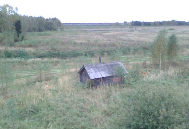 Участок с бревенчатым  домом на реке Ветлуга Балахна