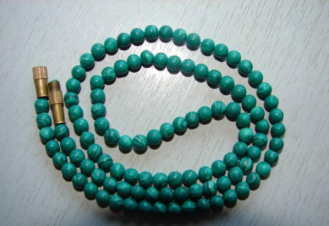 Бусы из малахита Москва