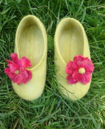 Тапочки валеные, 100 шерсть Москва