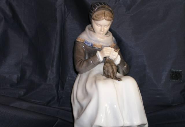 Очень большая статуэтка, Roayl Copenhagen,торг Москва