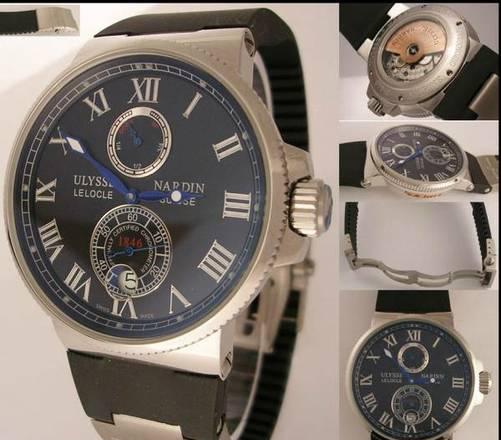 Ulysse Nardin Lelocle Suisse (М., мех.авто., кожа) Москва