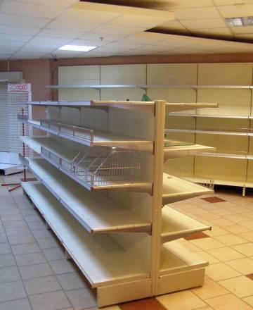 Стеллажи островные Москва