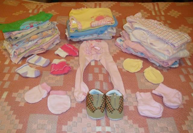 Большой пакет вещей от0 до 1года Москва