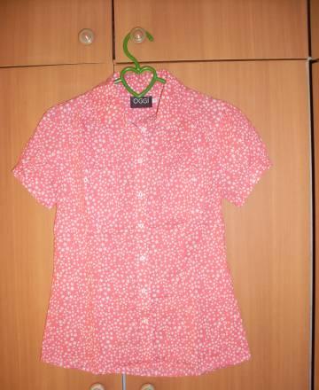 Летняя рубашка oggi р-р 42 дешево Москва