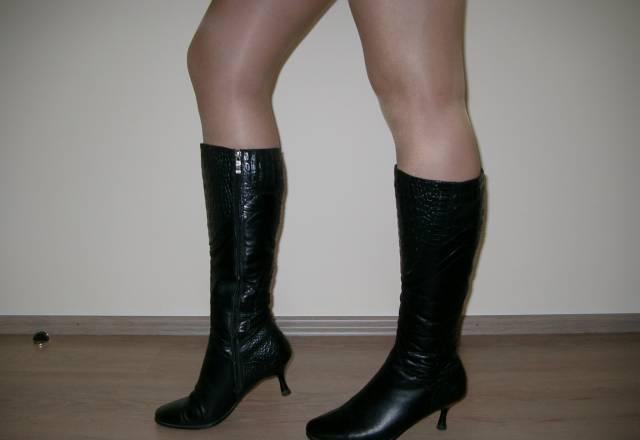 Сапоги зимние. Кожа. Мех Санкт-Петербург