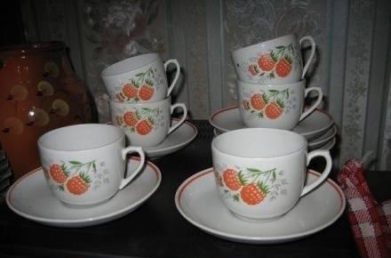 сервиз СССР 6шт. вербилки Москва